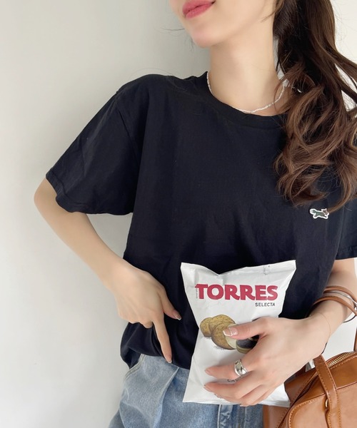PENNEYS(ぺニーズ)の「【 PENNEY'S / ぺニーズ 】フォックス クルー Tシャツ THE FOX CREW SS TEE(Tシャツ/カットソー・レディース・ベージュ/ホワイト/ブラック/ネイビー・M/XL/L)」の5枚目の写真