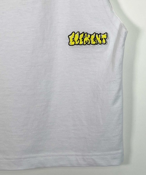 ELEMENT（エレメント）の「ELEMENT/エレメント キッズ タンクトップ ノースリーブ 袖なし ロゴ BUBBLE NO SLEEVE YOUTH BE02E-356（タンクトップ・キッズ・ブラック/ホワイト・130cm/140cm/150cm/160cm）」の11枚目の写真