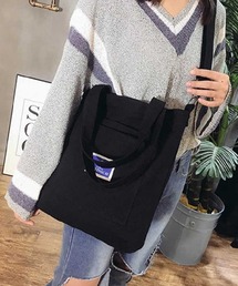 キャンバストートバッグ 大容量 A4