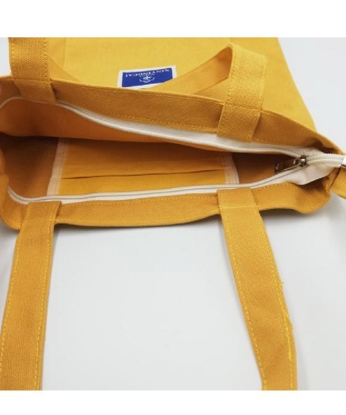 Miniministore(ミニミニストア)の「キャンバストートバッグ 大容量 A4(トートバッグ・レディース・イエロー/ベージュ/ホワイト/ブラック・FREE)」の22枚目の写真