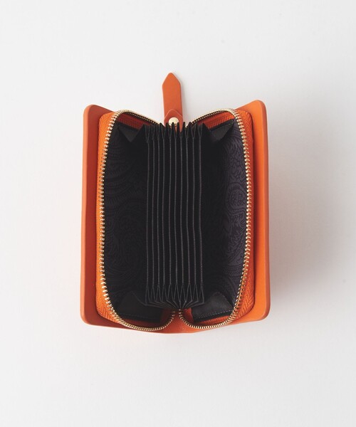 HASHIBAMI(ハシバミ)の「【一部別注】<Hashibami>ジャバラ カードケース(カードケース・レディース・ブラック/ターコイズブルー/オレンジ・FREE)」の8枚目の写真