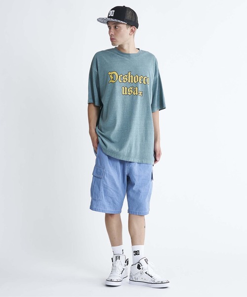 DC SHOES(ディーシーシューズ)の「24 MAJESTIC SS/DCヴィンテージモチーフ半袖Tシャツ(Tシャツ/カットソー・メンズ・スミクロ/サンドベージュ/ブラック系その他/グリーン系その他・MEDIUM/LARGE/X-LARGE)」の5枚目の写真