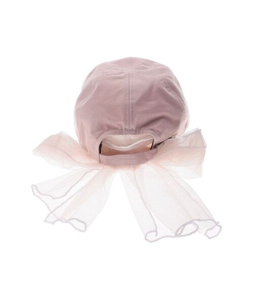 merry jenny(メリージェニー)の「チュールリボンcap(キャップ・レディース・ピンク/オフホワイト/ブラック・FREE)」の13枚目の写真