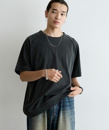 RAGEBLUE | ヴィンテージライク/ピグメントダメージオーバーサイズTシャツ(Tシャツ/カットソー)