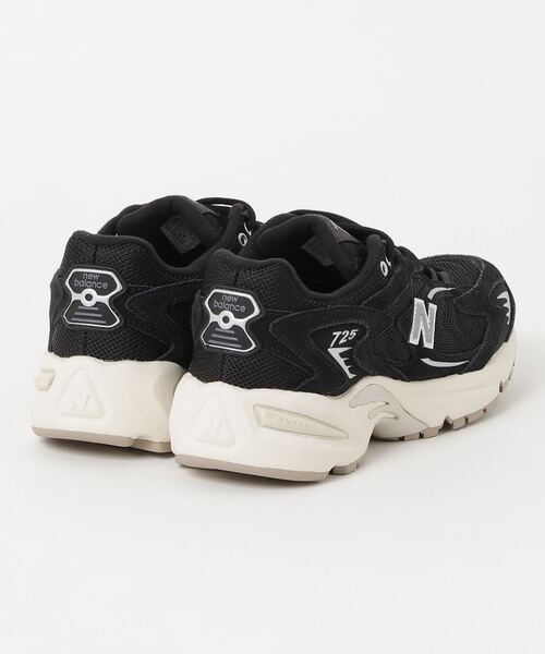 NEW BALANCE(ニューバランス)の「new balance/ニューバランス スニーカー レディース カジュアルシューズ ML725BB(スニーカー・レディース・ブラック×グレー・23.5cm/24.0cm/24.5cm/25.0cm/23.0cm)」の3枚目の写真