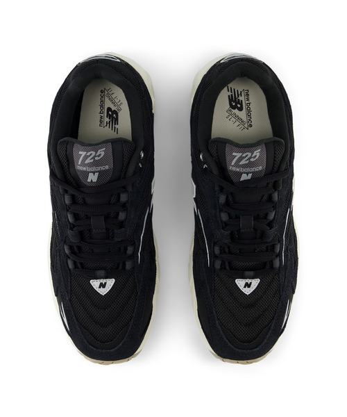 NEW BALANCE(ニューバランス)の「new balance/ニューバランス スニーカー レディース カジュアルシューズ ML725BB(スニーカー・レディース・ブラック×グレー・23.5cm/24.0cm/24.5cm/25.0cm/23.0cm)」の2枚目の写真