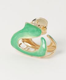 HIKA（ヒカ）の「【HIKA】VINTAGE調GREENヘアクリップ（バレッタ/ヘアクリップ・メンズ）」