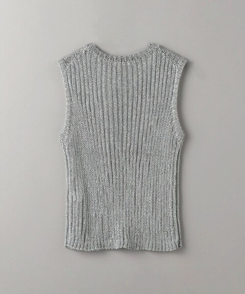 BEAUTY&YOUTH UNITED ARROWS（ビューティーアンドユースユナイテッドアローズ）の「コイルリブニット ノースリーブプルオーバー 2/SILVER（ニット/セーター・レディース・シルバー・FREE）」の9枚目の写真