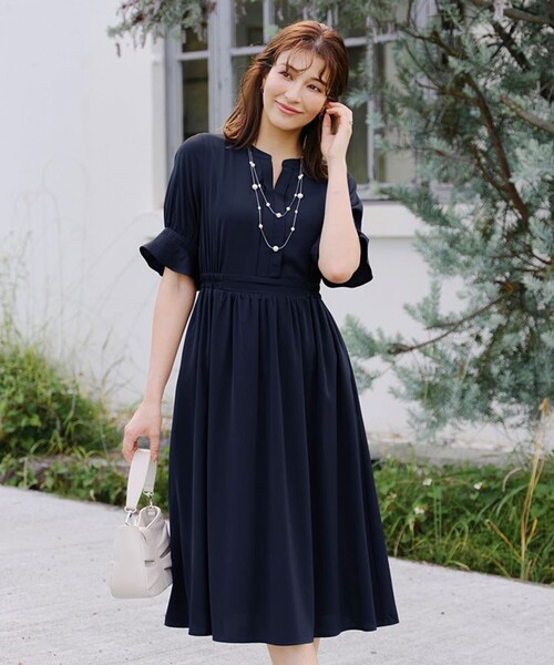 PONT DE CHAUS の 花柄ワンピース キャンディースリーブ花柄ワンピース（ワンピース）｜Tiaclasse