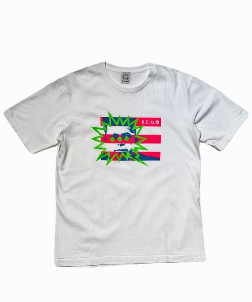 R.R.G.S（アールアールジーエス）の「KENEDDY TEE（Tシャツ/カットソー・メンズ・ブラック/ホワイト・S/M/L/XL）」の6枚目の写真