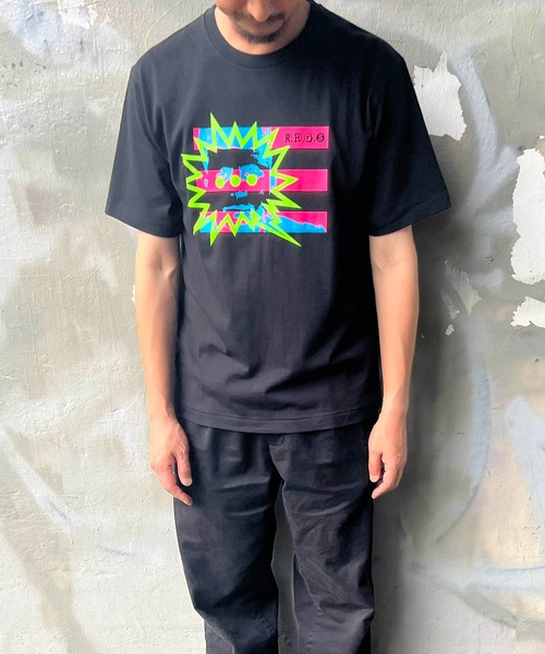 R.R.G.S（アールアールジーエス）の「KENEDDY TEE（Tシャツ/カットソー・メンズ・ブラック/ホワイト・S/M/L/XL）」の16枚目の写真