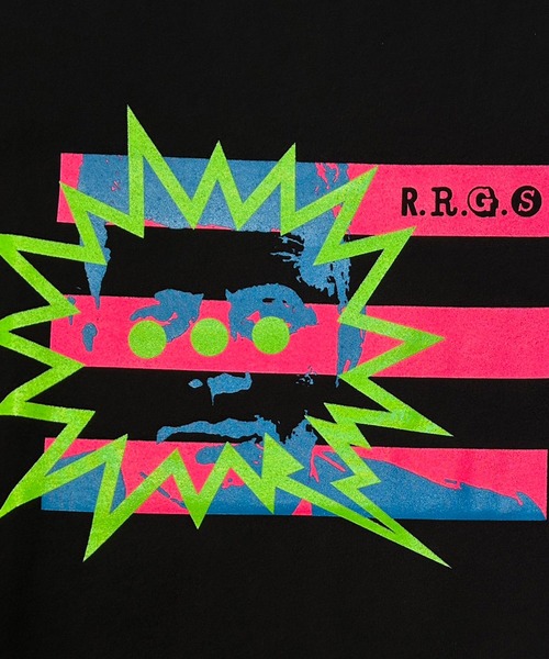 R.R.G.S（アールアールジーエス）の「KENEDDY TEE（Tシャツ/カットソー・メンズ・ブラック/ホワイト・S/M/L/XL）」の19枚目の写真