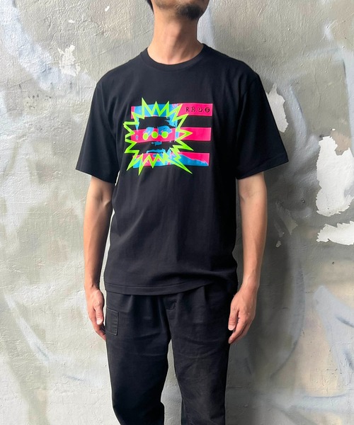 R.R.G.S（アールアールジーエス）の「KENEDDY TEE（Tシャツ/カットソー・メンズ・ブラック/ホワイト・S/M/L/XL）」の21枚目の写真
