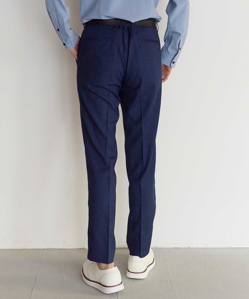 UNION STATION(ユニオンステーション)の「メランジスラックスパンツ【セットアップ対応】(スラックス・メンズ・グレー/ネイビー・L/M/S/LL)」の12枚目の写真