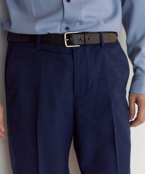 UNION STATION(ユニオンステーション)の「メランジスラックスパンツ【セットアップ対応】(スラックス・メンズ・グレー/ネイビー・L/M/S/LL)」の13枚目の写真