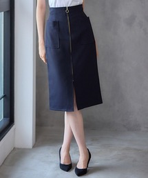 12Twelve Agenda | フロントファスナー両ポケタイトスカート(スカート)