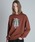 schott�i�V���b�g�j�́uSchott/�V���b�g/COLOR FLOCKY GOAT CREW SWEAT/�J���[�t���b�L�[ �S�[�g �N���[�X�E�F�b�g�i�X�E�F�b�g�j�v�b�u���E��