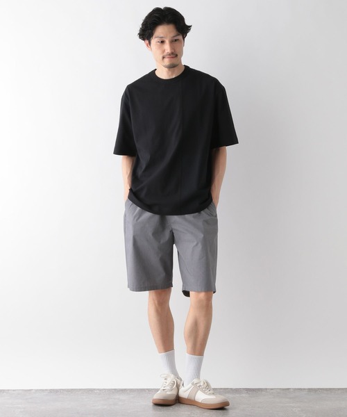 GLOBAL WORK(グローバルワーク)の「サラサラ快適DRY切り替えTEE2/986826(Tシャツ/カットソー・メンズ・ブラック/チャコール/ホワイト・MEDIUM/SMALL/X-LARGE/LARGE)」の5枚目の写真