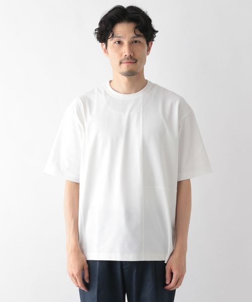 GLOBAL WORK(グローバルワーク)の「サラサラ快適DRY切り替えTEE2/986826(Tシャツ/カットソー・メンズ・ブラック/チャコール/ホワイト・MEDIUM/SMALL/X-LARGE/LARGE)」の20枚目の写真