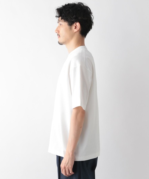 GLOBAL WORK(グローバルワーク)の「サラサラ快適DRY切り替えTEE2/986826(Tシャツ/カットソー・メンズ・ブラック/チャコール/ホワイト・MEDIUM/SMALL/X-LARGE/LARGE)」の19枚目の写真