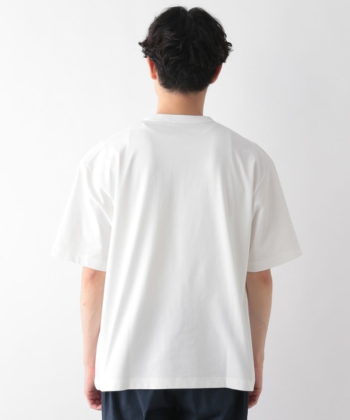 GLOBAL WORK(グローバルワーク)の「サラサラ快適DRY切り替えTEE2/986826(Tシャツ/カットソー・メンズ・ブラック/チャコール/ホワイト・MEDIUM/SMALL/X-LARGE/LARGE)」の18枚目の写真