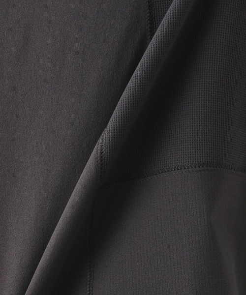 GLOBAL WORK(グローバルワーク)の「サラサラ快適DRY切り替えTEE2/986826(Tシャツ/カットソー・メンズ・ブラック/チャコール/ホワイト・MEDIUM/SMALL/X-LARGE/LARGE)」の11枚目の写真