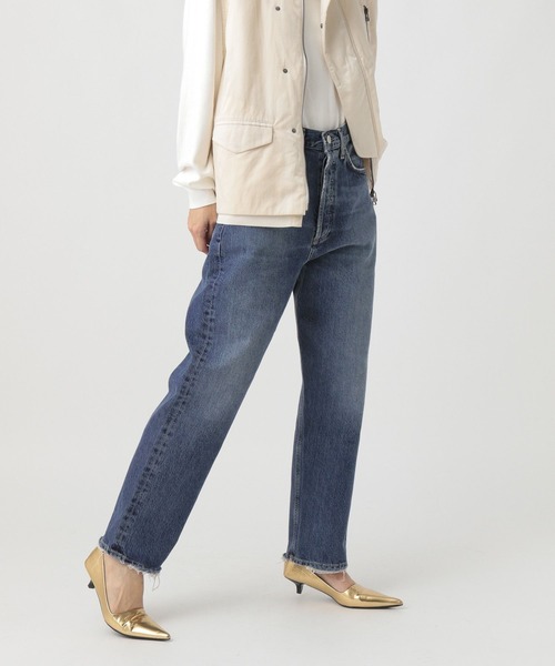 STERNBERG(スタンバーグ)の「AGOLDE/90sCROPデニム(デニムパンツ・レディース・ブルー・MEDIUM/SMALL)」の4枚目の写真