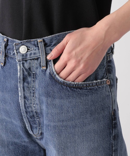 STERNBERG(スタンバーグ)の「AGOLDE/90sCROPデニム(デニムパンツ・レディース・ブルー・MEDIUM/SMALL)」の17枚目の写真