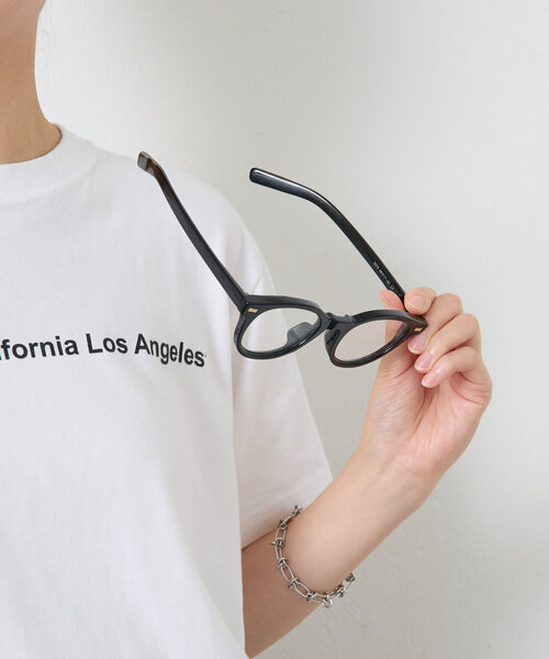 PAPILLONNER（パピヨネ）の「クリアフレーム（サングラス・レディース・グリーン/ブラック・FREE）」の17枚目の写真