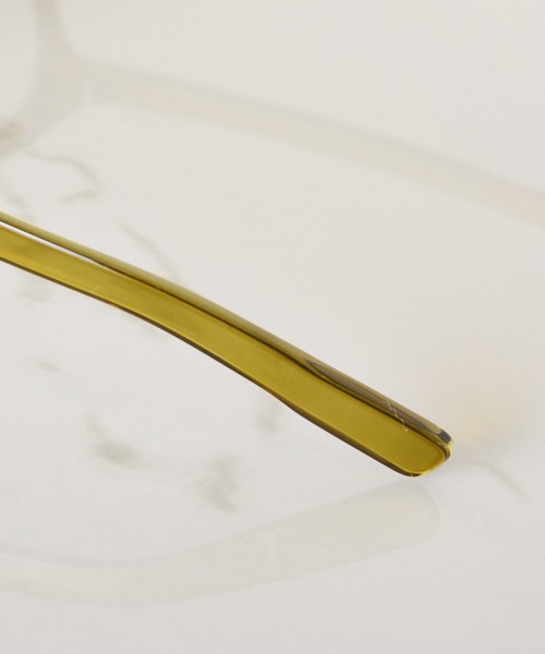 PAPILLONNER（パピヨネ）の「クリアフレーム（サングラス・レディース・グリーン/ブラック・FREE）」の8枚目の写真