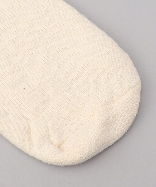 Railroad Sock（レイルロードソック）の「【お得な２足セット】Railroad sock　無地クルーソックス（ソックス/靴下・レディース・ナチュラル/ホワイト・FREE）」の5枚目の写真