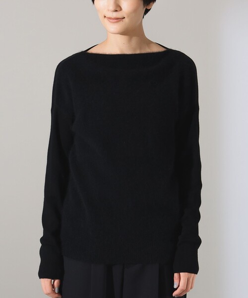 【セール】フラッフィ ボートネック プルオーバー（ニット/セーター）｜Demi-Luxe BEAMS（デミルクス ビームス）