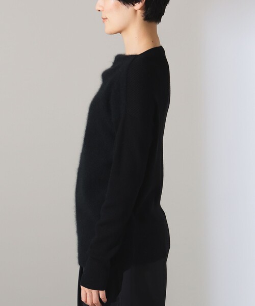 【セール】フラッフィ ボートネック プルオーバー（ニット/セーター）｜Demi-Luxe BEAMS（デミルクス ビームス）