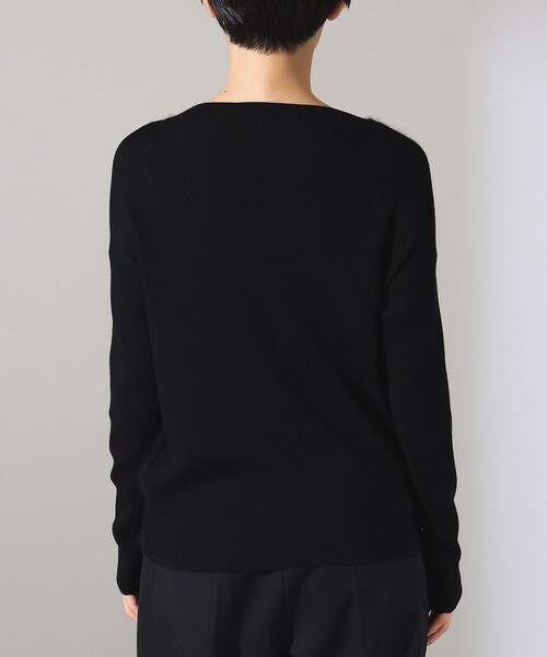 【セール】フラッフィ ボートネック プルオーバー（ニット/セーター）｜Demi-Luxe BEAMS（デミルクス ビームス）