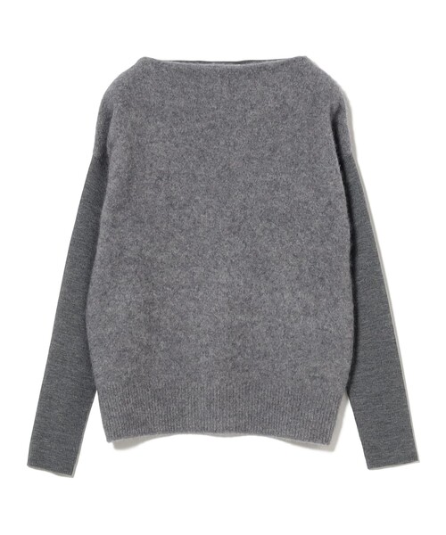 【セール】フラッフィ ボートネック プルオーバー（ニット/セーター）｜Demi-Luxe BEAMS（デミルクス ビームス）