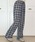 muahmuahi[A[Aj́uA'GEM/9 × .kom wmuah muah/[A[Ax WIDE CHECK BANDING PANTS/Ch`FbNofBOpcȋpcjvblCr[