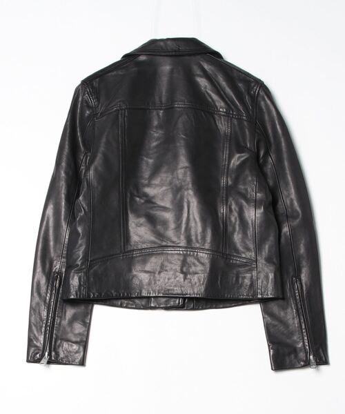 DALBY SLIM FIT LEATHER BIKER JACKET | DALBY スリム フィット