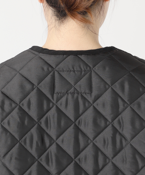 Traditional Weatherwear(トラディショナルウェザーウェア)の「【TRADITIONAL WEATHERWEAR】ARKLEY MIDDLE A-LINE L242APQCO0386AA(その他アウター・レディース・ブラック/ネイビー・32/34)」の7枚目の写真