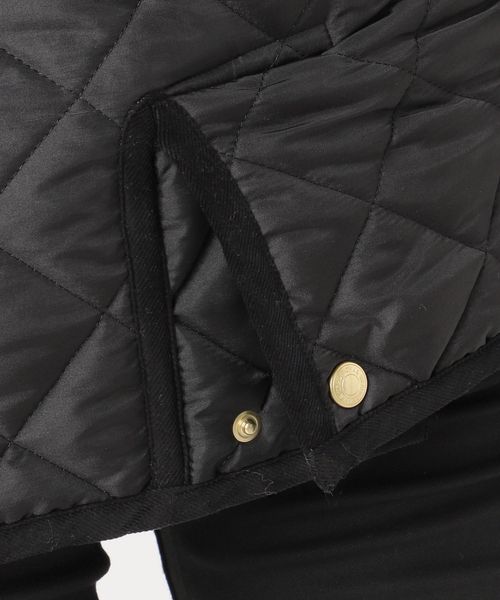 Traditional Weatherwear(トラディショナルウェザーウェア)の「【TRADITIONAL WEATHERWEAR】ARKLEY MIDDLE A-LINE L242APQCO0386AA(その他アウター・レディース・ブラック/ネイビー・32/34)」の13枚目の写真