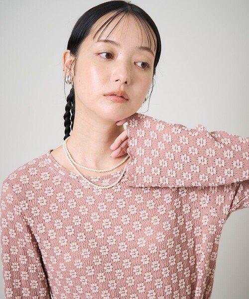 即 バックサイドクラブ グランデフラワー ロングスリーブTシャツ 即 バックサイドクラブ グランデフラワー ロングスリーブTシャツ