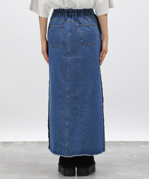 LAKOLE(ラコレ)の「アウトシームデニムスカート / 138701(デニムスカート・レディース・ブラック/ライトブルー/アクア・SMALL/MEDIUM/LARGE)」の20枚目の写真