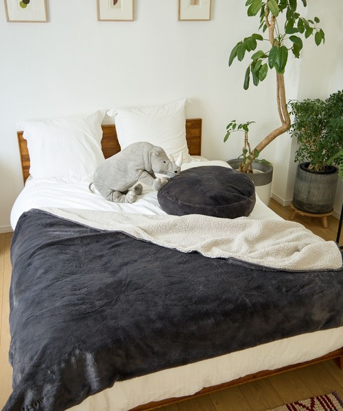 やみつきの触り心地!]BFファーボアブランケットL 138×204