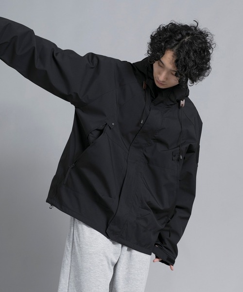 aimoha(アイモハ)の「aimoha men Urban Explorer Windbreaker(マウンテンパーカー・メンズ・ベージュ/ブラック・MEDIUM/LARGE/X-LARGE/XX-LARGE/XXX-LARGE)」の9枚目の写真