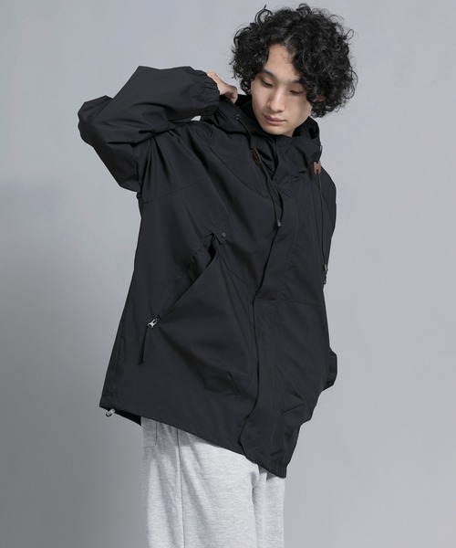 aimoha(アイモハ)の「aimoha men Urban Explorer Windbreaker(マウンテンパーカー・メンズ・ベージュ/ブラック・MEDIUM/LARGE/X-LARGE/XX-LARGE/XXX-LARGE)」の17枚目の写真