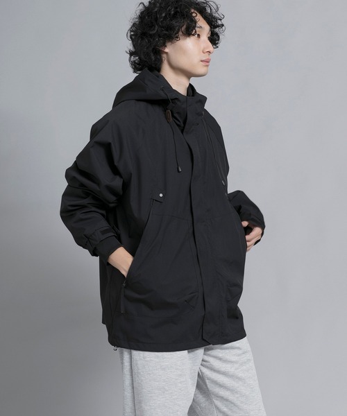 aimoha(アイモハ)の「aimoha men Urban Explorer Windbreaker(マウンテンパーカー・メンズ・ベージュ/ブラック・MEDIUM/LARGE/X-LARGE/XX-LARGE/XXX-LARGE)」の19枚目の写真