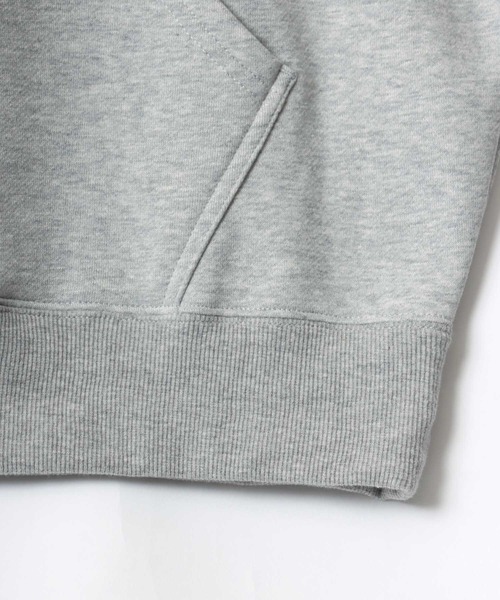 FIRST DOWN(ファーストダウン)の「FIRST DOWN/ファーストダウン LOGO HOODED SWEAT/オーバーサイズ 裏起毛 ワンポイント刺繍 スウェット パーカー フーディー/レディース メンズ(パーカー・メンズ・ブラック/グレー/ネイビー・L/XL/M)」の13枚目の写真