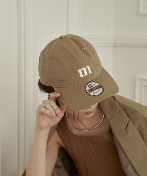 moi tytto（モイテュット）の「moi tytto × NEW ERA ロゴキャップ（キャップ・レディース・ベージュ/ナチュラル/その他・FREE）」の2枚目の写真