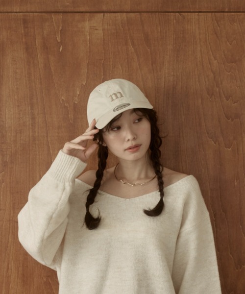 moi tytto（モイテュット）の「moi tytto × NEW ERA ロゴキャップ（キャップ・レディース・ベージュ/ナチュラル/その他・FREE）」の5枚目の写真