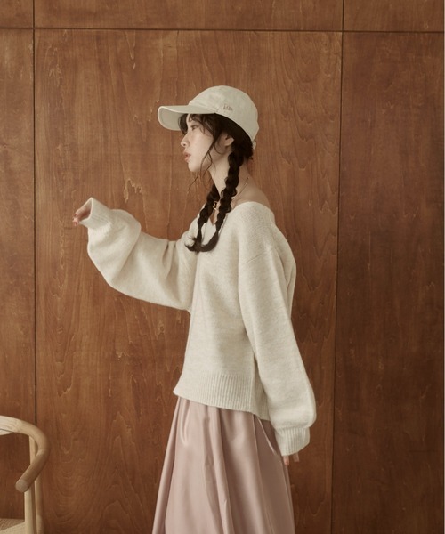 moi tytto（モイテュット）の「moi tytto × NEW ERA ロゴキャップ（キャップ・レディース・ベージュ/ナチュラル/その他・FREE）」の13枚目の写真