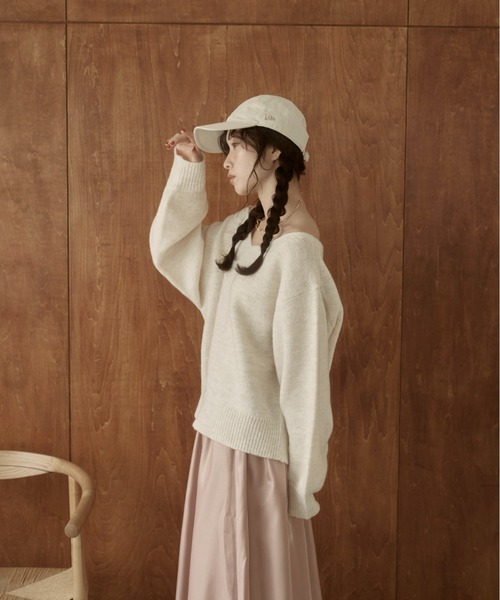 moi tytto（モイテュット）の「moi tytto × NEW ERA ロゴキャップ（キャップ・レディース・ベージュ/ナチュラル/その他・FREE）」の14枚目の写真